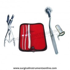 Hegar uterine dilator 3 pieces set,3-4, 5-6, 17-18, pinwheel, mathieu, collin large